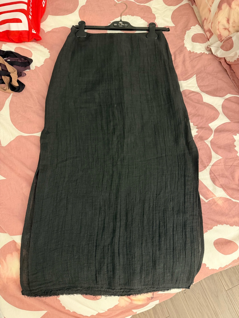 Black Midi Skirt